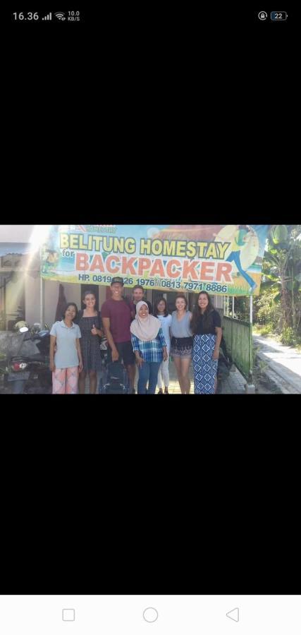 شقة Belitung Backpacker تانجونج باندان المظهر الخارجي الصورة